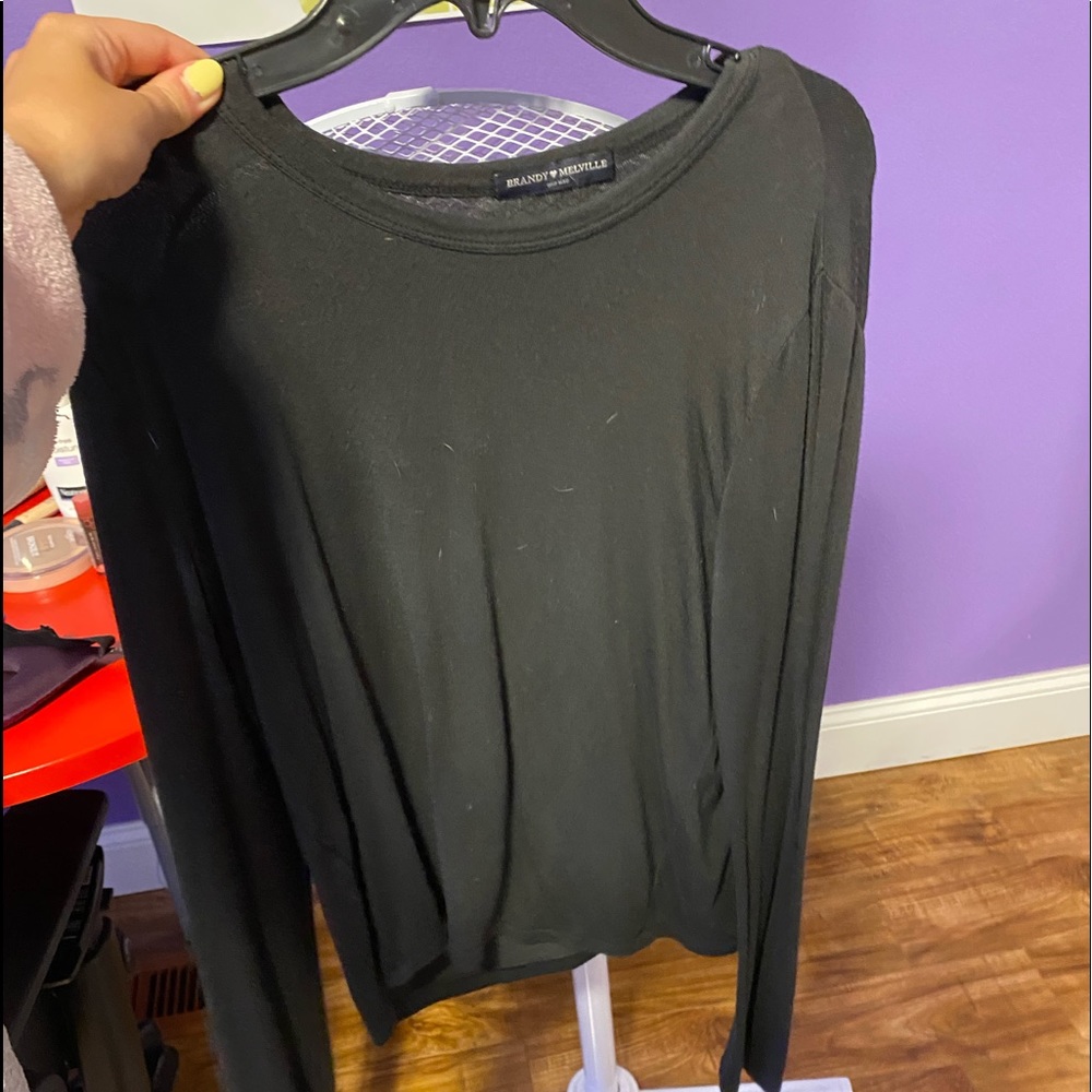 long sleeve casual top